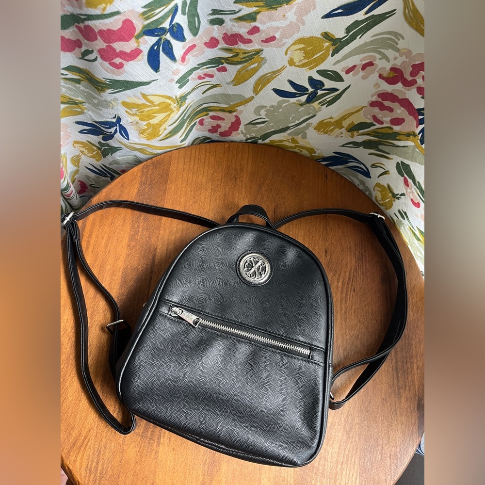cxl by christian lacroix black mini backpack new retail $98